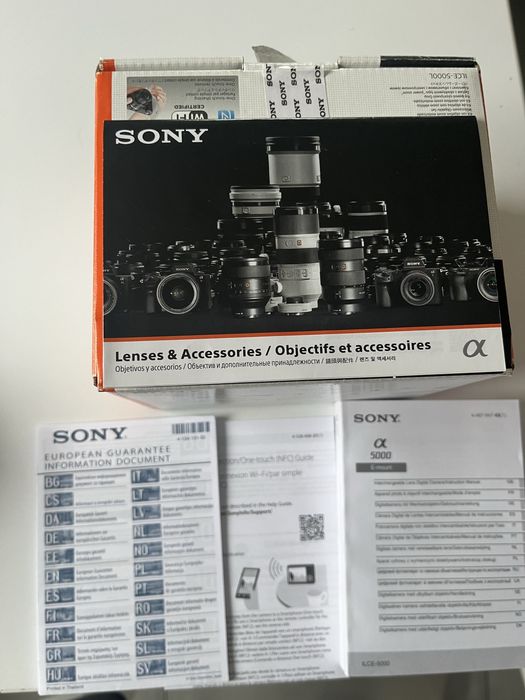 Sony Alpha A5000  idealny mała ilość zdjęć