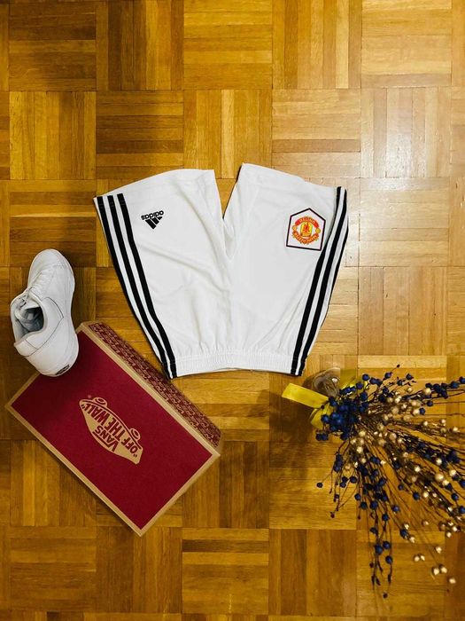 Spodenki Piłkarskie Adidas Białe 140