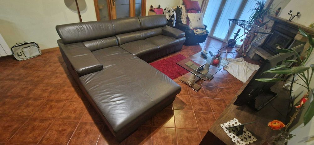 Sofá de Sala com Chaise Longue