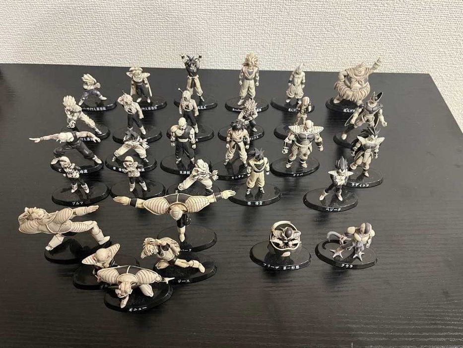 Dragon Ball Z Super Modeling Soul  30 Monochrome Used Figures