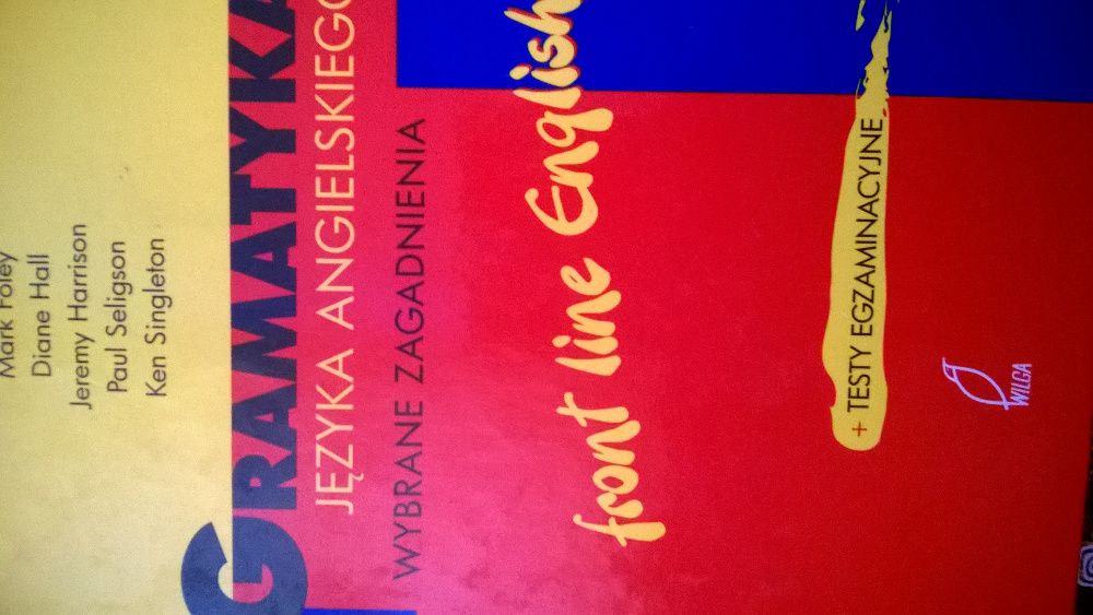 Gramatyka Języka Angielskiego Front line English Mark Foley
