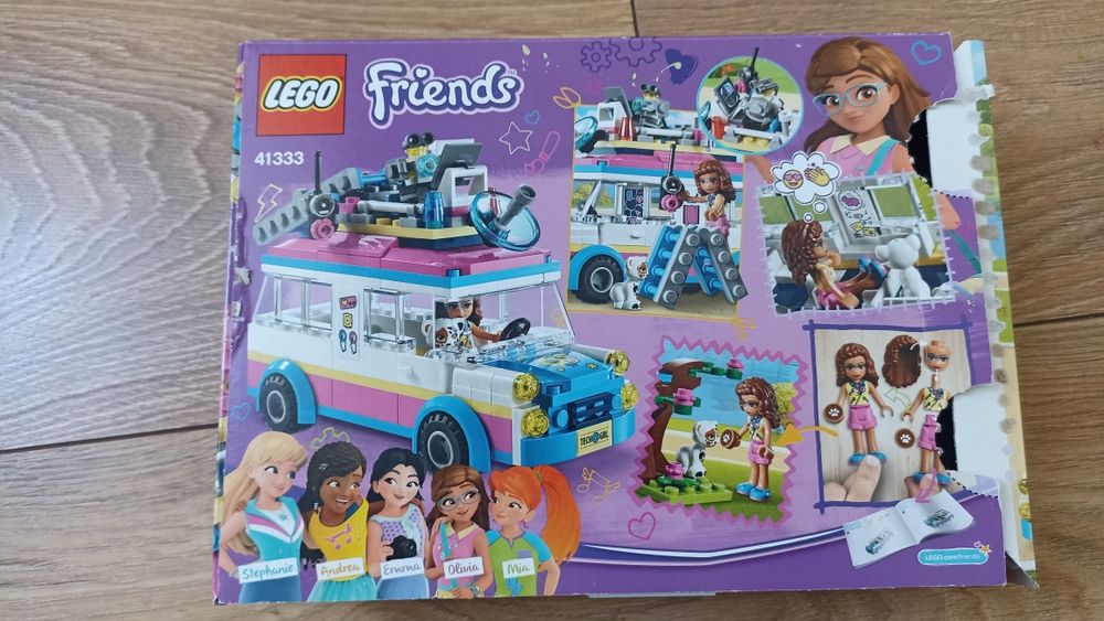Klocki LEGO Friends 41333 - Furgonetka Olivii