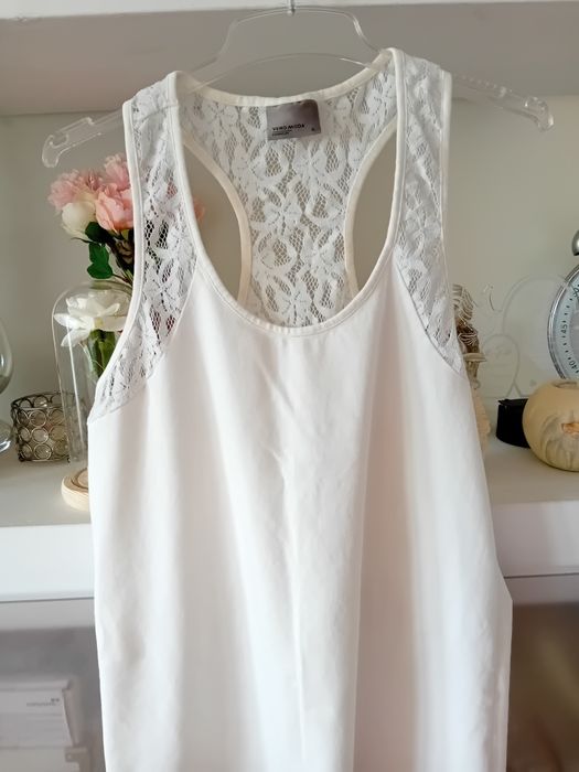 Vero moda bluzka damska w bieli XL