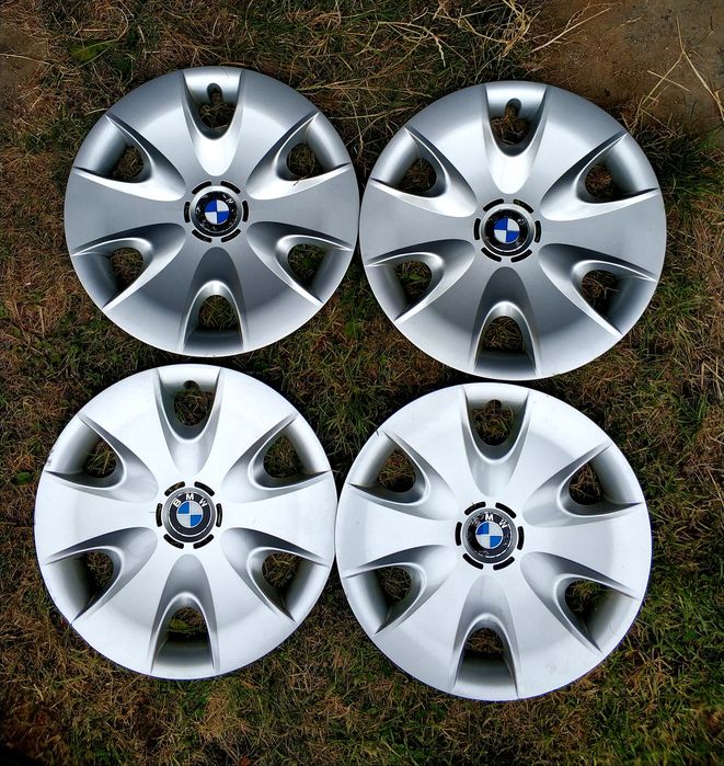 Felgi stalowe marki BMW wraz z kołpakami