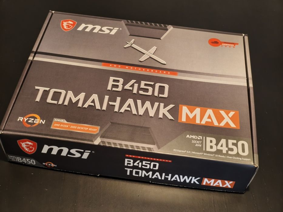 MSI B450 Tomahawk Max - BIOS Atualizada (Ryzen 5000 Ready)