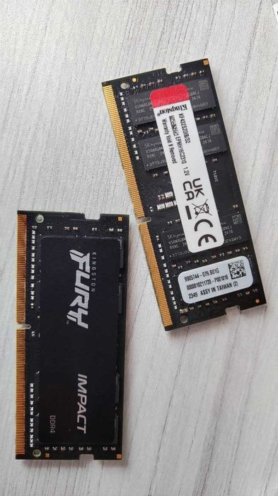 Модуль пам'яті для ноутбука DDR4 32GB 3200MHz Fury Impact KingstonFury