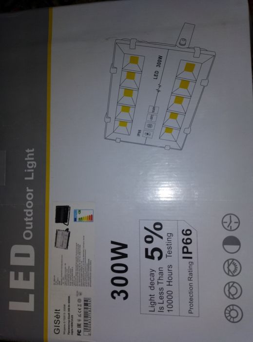 Прожектор светодиодный 200w