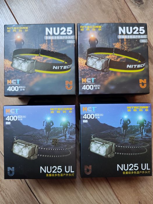 Налобний ліхтар Nitecore NU25 MCT