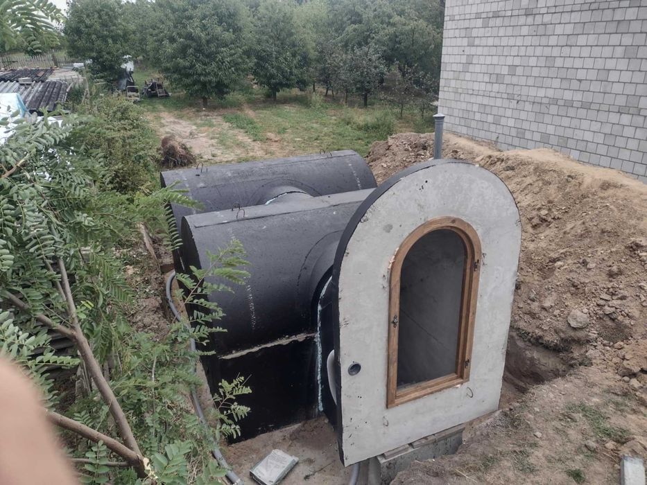 Piwnica betonowa ziemianka 3x350cm B30W8 solidna konstrukcja schody