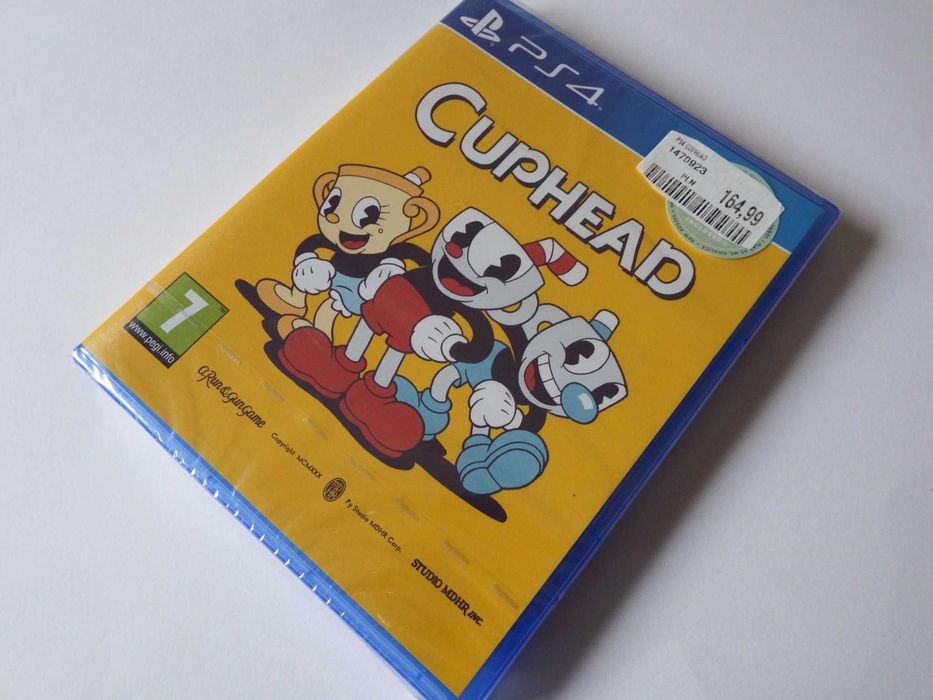 PS4 + PS5 CUPHEAD ! nowa zafoliowana CO-OP ! wymagająca 2 osoby !!!