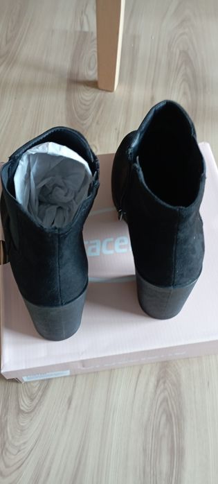 Botki kozaki czarne 40 Graceland