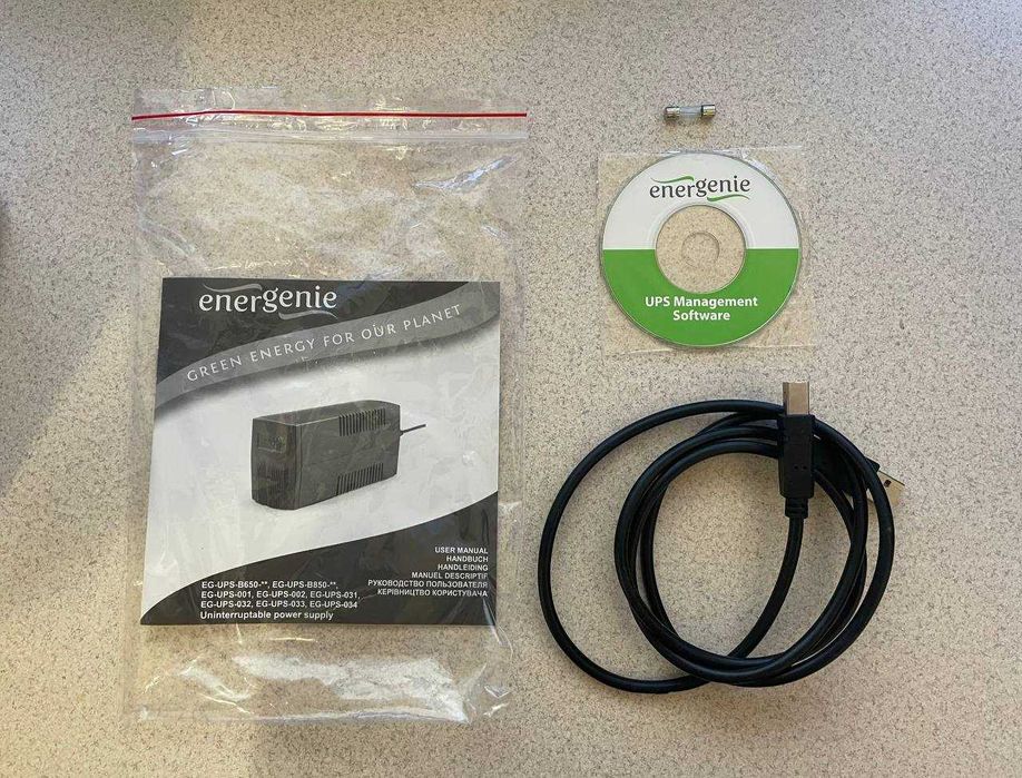Безперебійник живлення Energenie 850VA LCD display