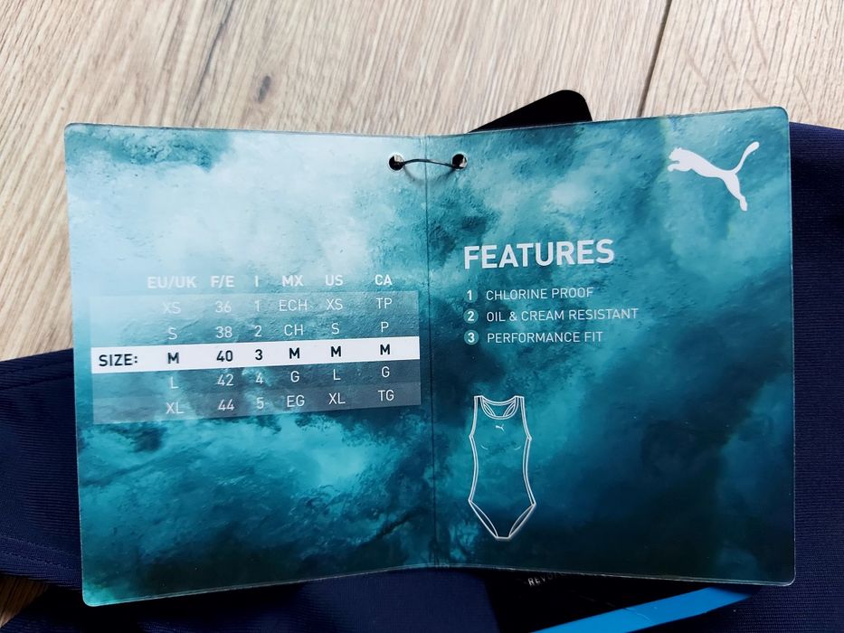 Sportowy strój kąpielowy pływacki Puma S / M
