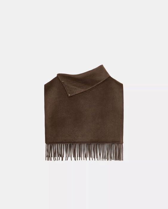 Шарф, накидка з коміром Zara