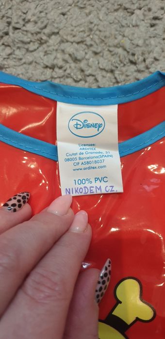 Fartuszek do prac plastycznych dla dzieci Disney