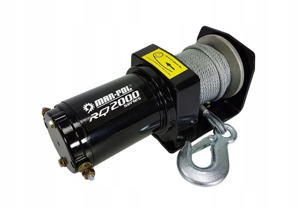 Wyciągarka Wciągarka Akumulatorowa Do Quada 12V 2000Lbs Rq2000