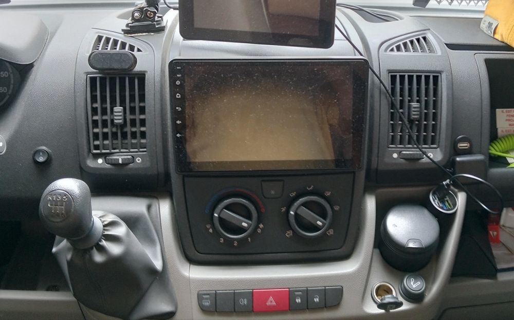 Sistema multimedia Fiat Ducato wireless carplay+Android Auto