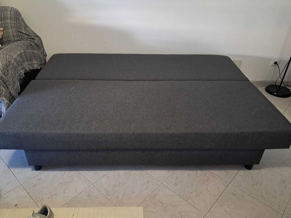 Sofá ikea cinzento