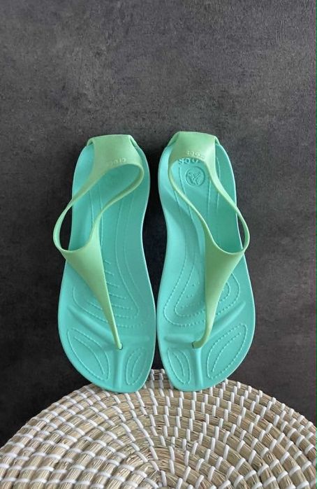 Crocs japonki sexi flip women island green W8 38/39
