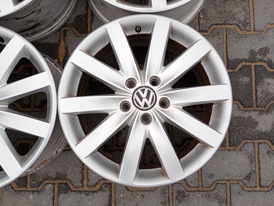 VW oryg. 5x112  7Jx 17cali  ET54  Super Wzór i Stan  5K0 601 025F