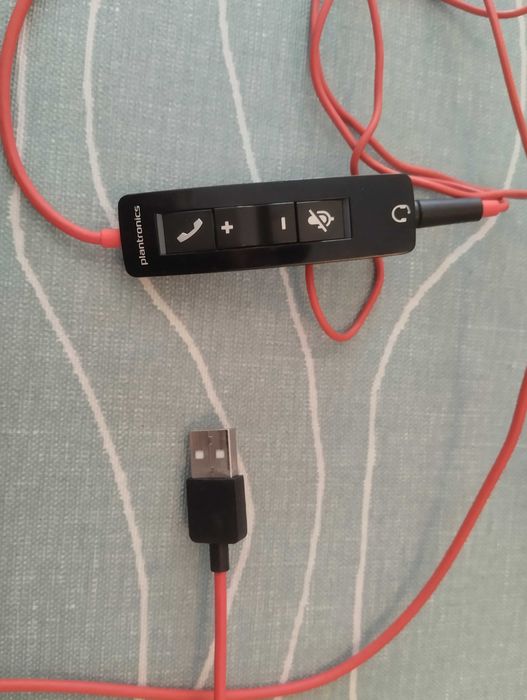 Plantronics Blackwire C5220T - Auscultadores Como Novo (Ideal Teletrabalho)