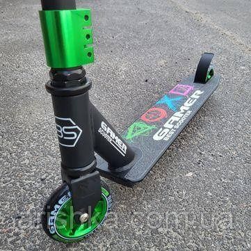 Трюковый самокат Best scooter с металлическими колесами