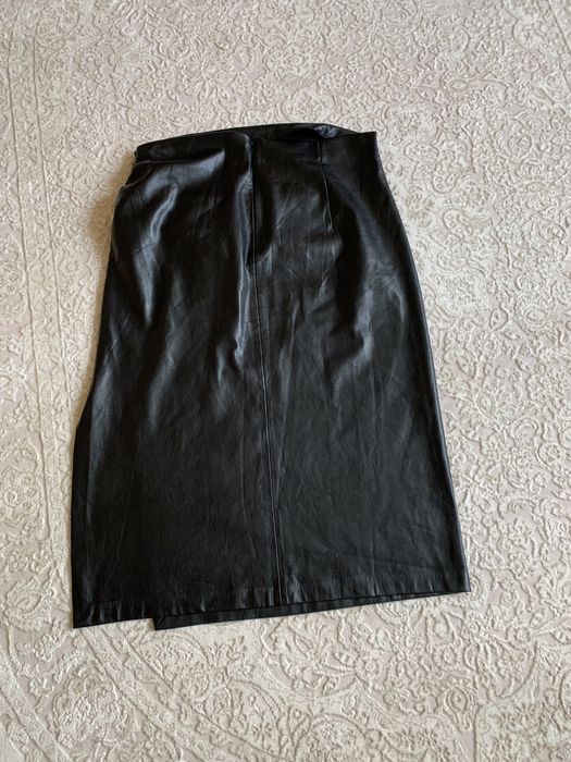 Спідниця екошкіра zara XXL