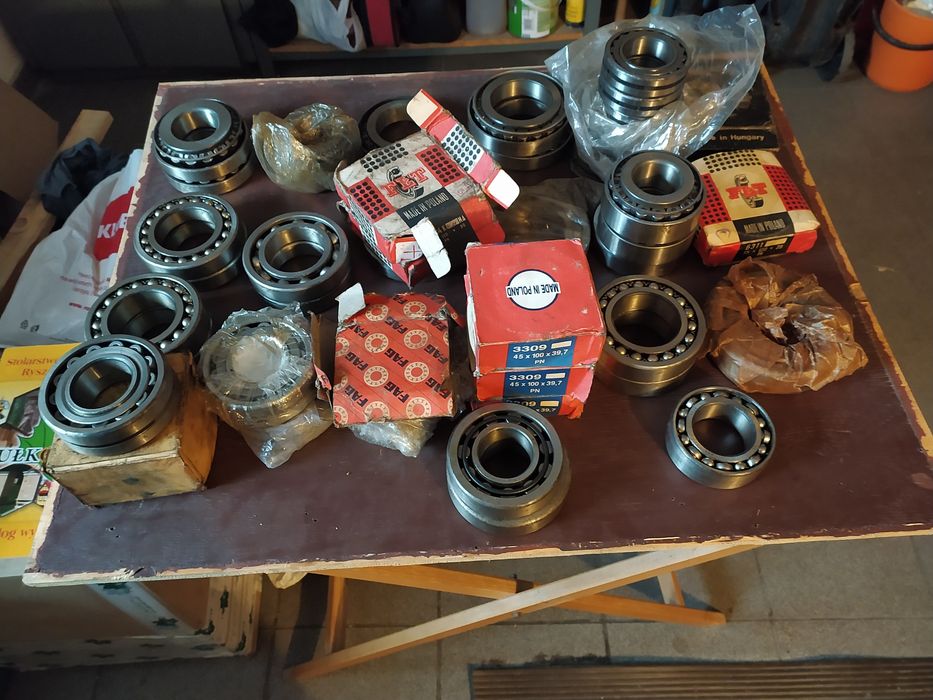 Łożyska różne typy