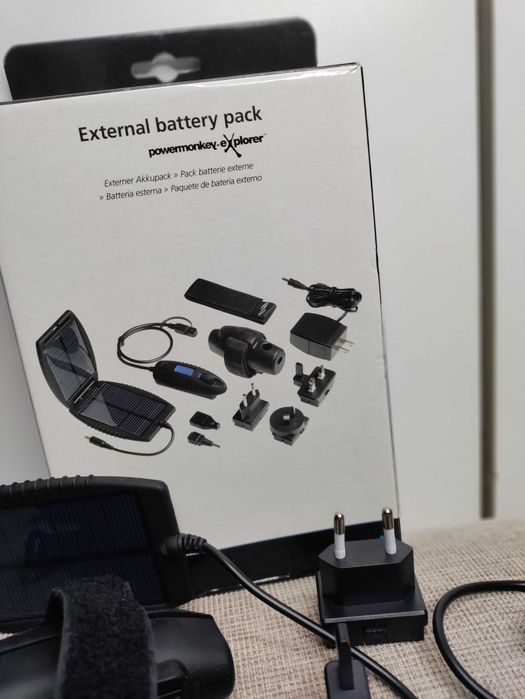 Garmin External Battery Pack Power Bank Bateria Słoneczna