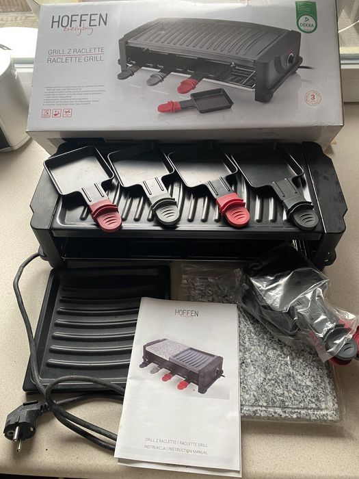 Grill Hoffen z kompletem tacek do warzyw