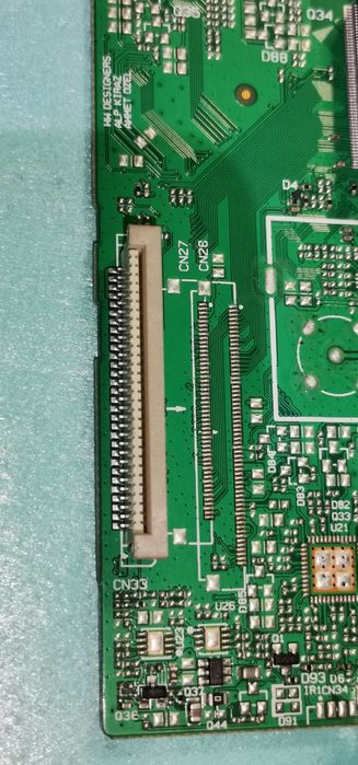 Mainboard vestel 17MB140TC 2 3 7 3 1 5 4 2
