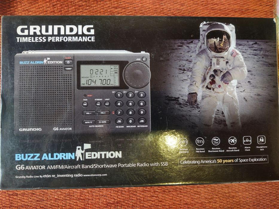 Радиоприемник Grundig G6 Aviator Buzz Aldrin Edition: 6 500 грн