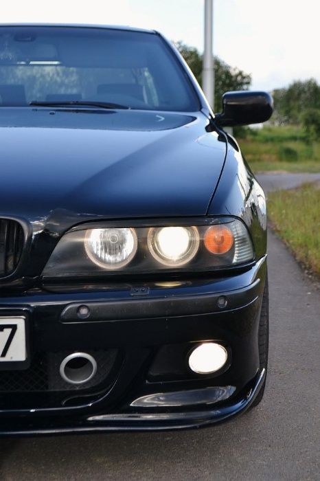 бмв е39 кольца в решотку м бампера bmw e39 тюнинг
