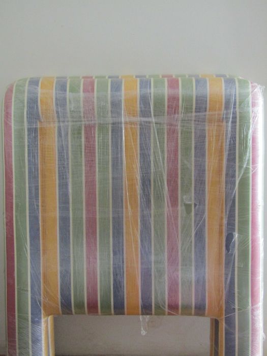 Cabeceira de Cama individual em tecido