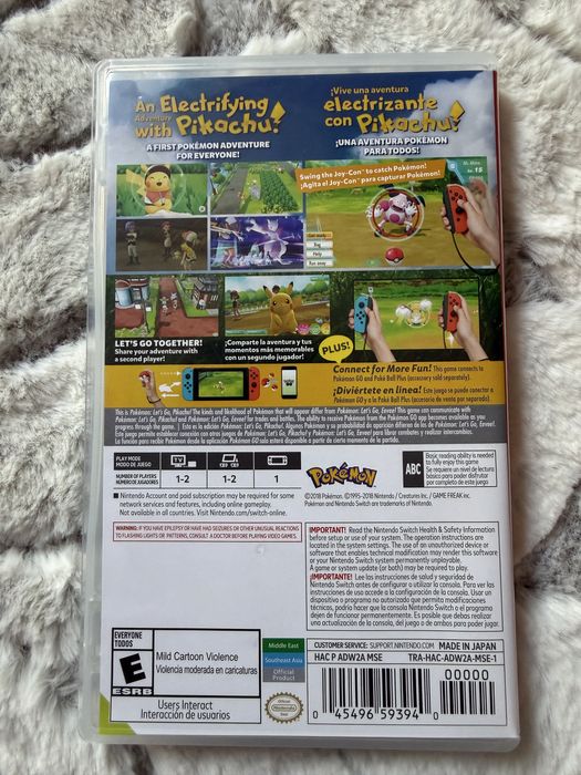 Gra Nintendo Switch Pokémon Let's Go Pikachu!