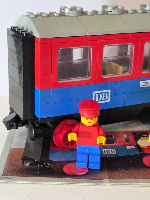 Lego 7818 Passenger Carriage Wagon Pasażerski Pociag City Town