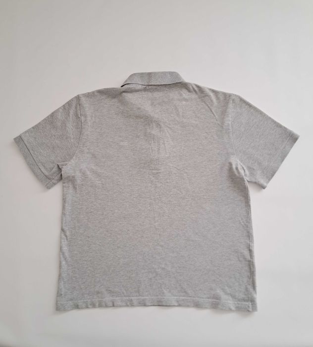 Мужское серое поло LACOSTE S-M