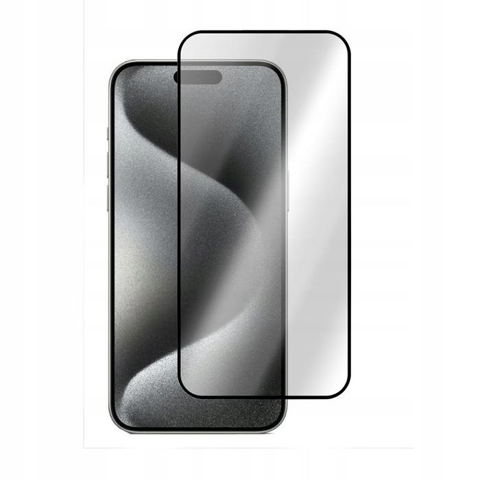 9H Szkło Hartowane Do Apple Iphone 16 Pro Czarne Szybka Szkiełko