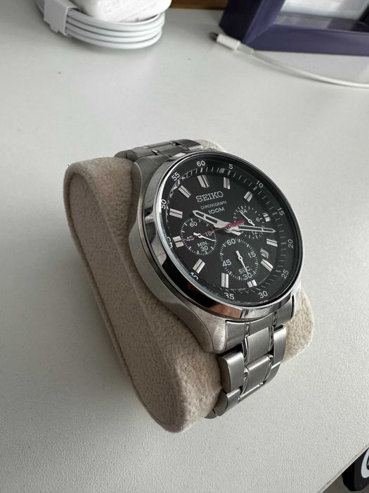zegarek SEIKO CHRONOGRAPH 100m super stan