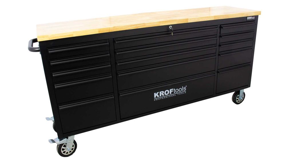 Carro/Bancada de Trabalho 1,82M com 15 Gavetas