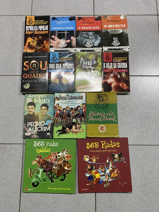 Livros Cherub + 365 Piadas