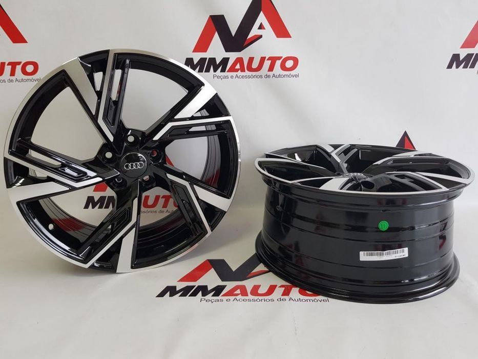 Jantes Audi RS6 2020 Preto Polido 18