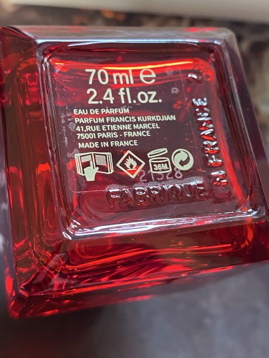 Baccarat Rouge 540 Maison Francis Kurkdjian