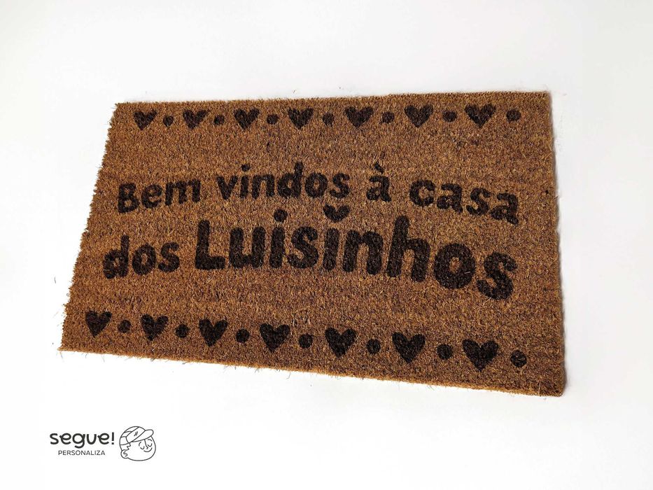 Tapete de entrada personalizado | 20€ unidade | 2 por 35€