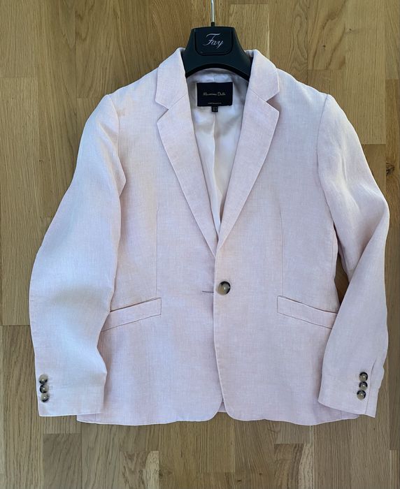 Massimo dutti жакет льон