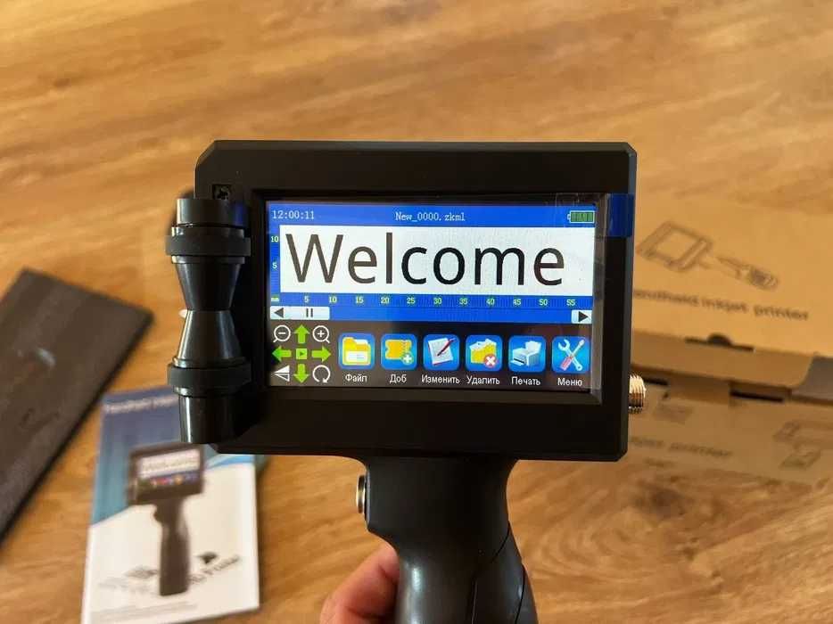 Ручний принтер Датер 2025р модель Маркіратор сольвентний по матеріалах