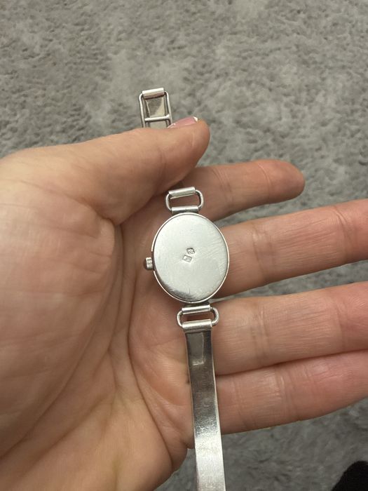 Srebro 925 zegarek QMAX