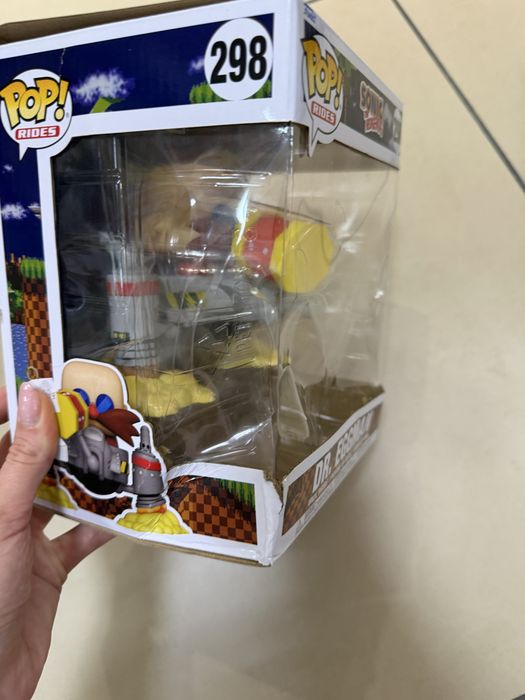 Funko Pop! Rides przedstawiająca Dr. Eggmana z gry Sonic the Hedgehog