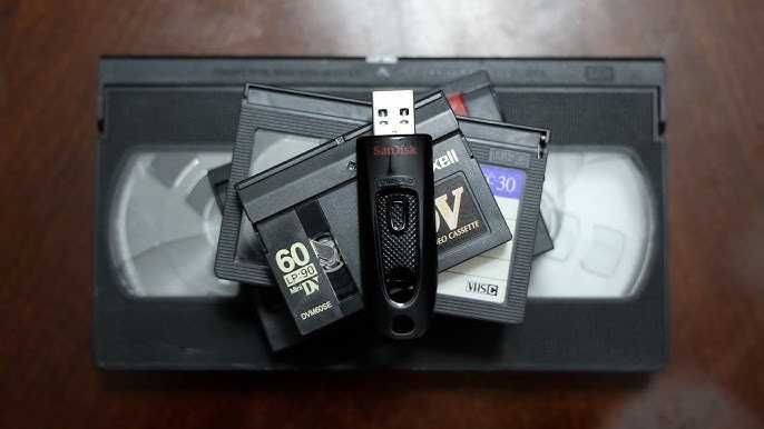Przegrywanie kaset VHS na płyty DVD pendrive USB