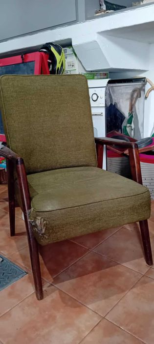 Poltrona - cadeirão - armchair - retro vintage - estilo nordico
